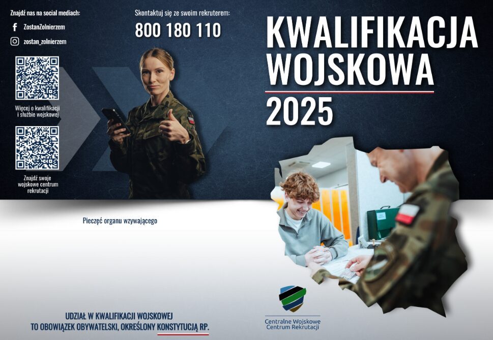 Rusza kwalifikacja wojskowa w roku 2025