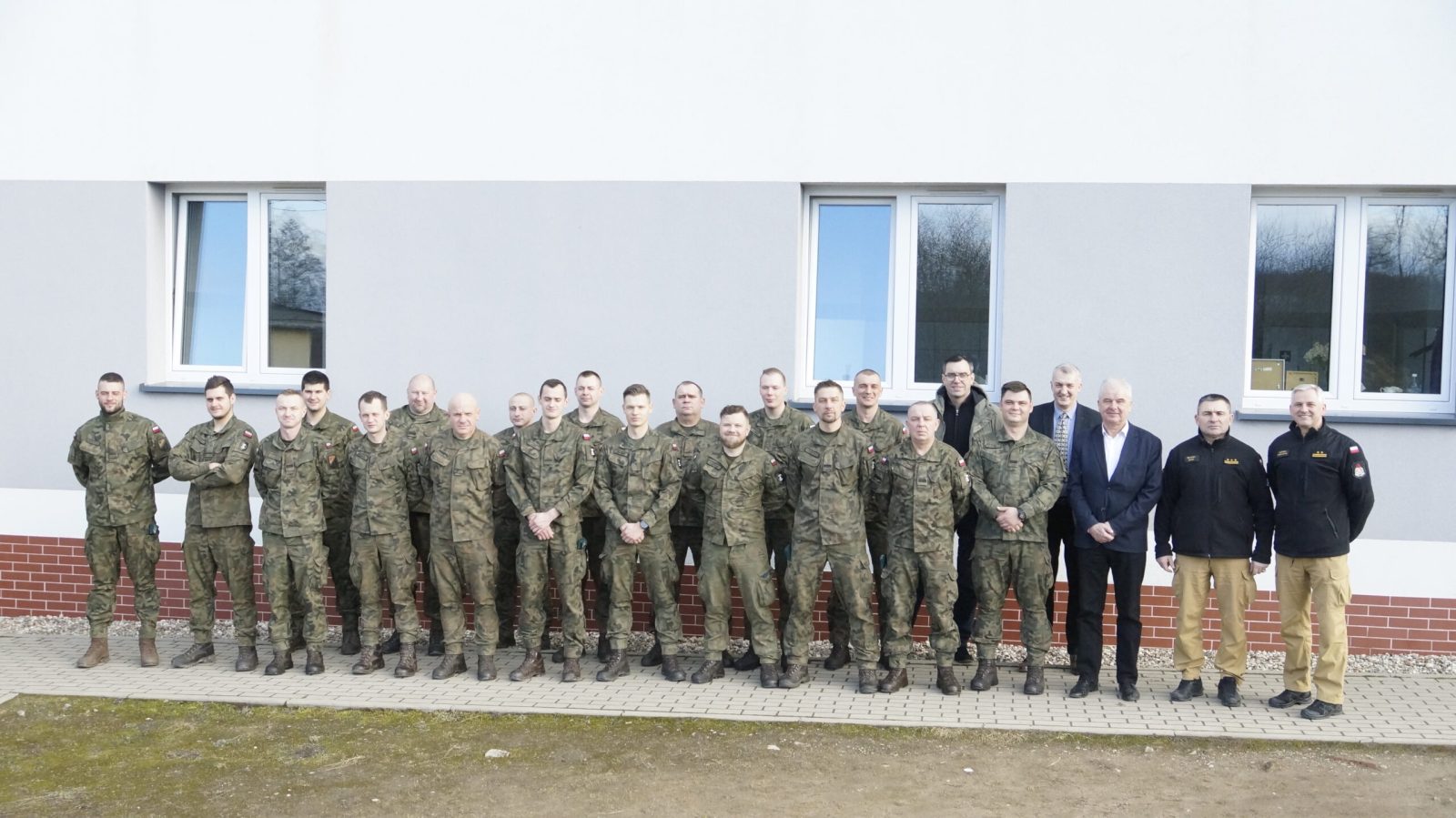 Pożegnanie żołnierzy 4. Batalionu Wojsk Inżynieryjnych w Rakowicach Wielkich