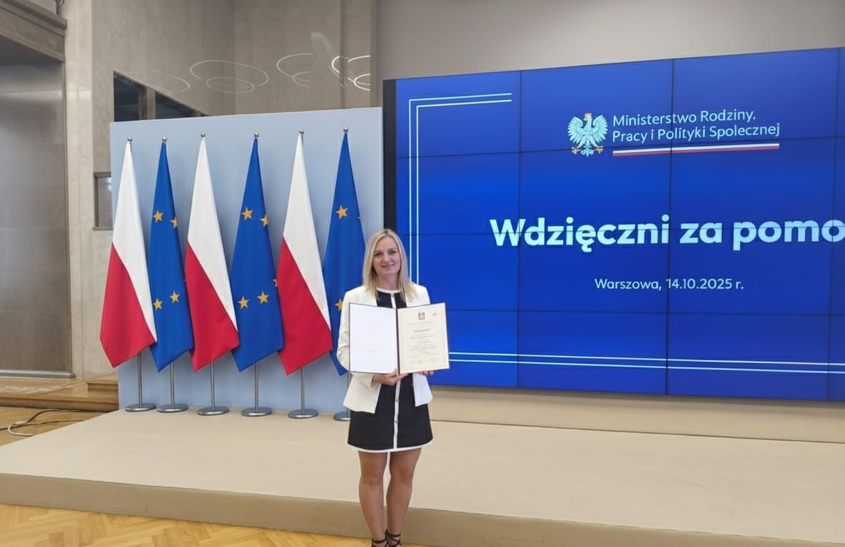 Lwóweccy pracownicy socjalni nagrodzeni za działania powodziowe przez Ministra Rodziny