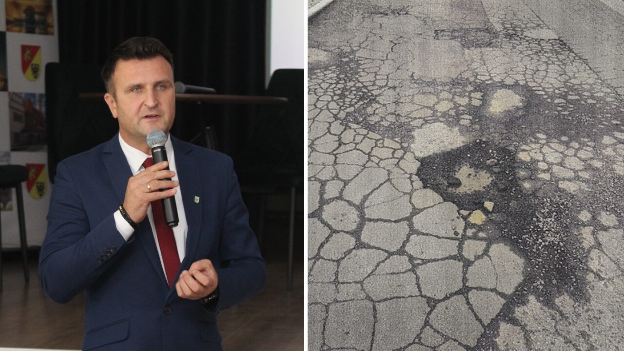 "Kolejny raz zostałem oszukany" - Radny Cichoń o Burmistrzu Gryfowa. Chodzi remont ulicy Żeromskiego