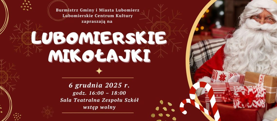 Lubomierskie Mikołajki 2025 – Świąteczna magia dla najmłodszych!