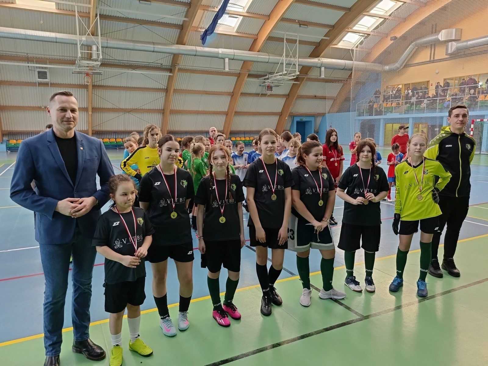 Hala Tęcza w Złotoryi areną futbolu. Maria Żurek z Stella Lubomierz najlepszą strzelczynią turnieju