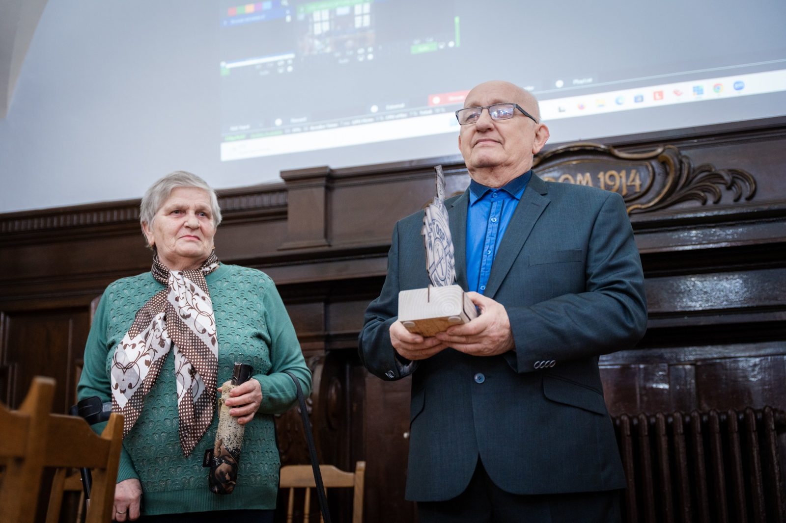 Pół wieku oddania dla OSP. Ryszard Karaczun uhonorowany przez Radę Miejską w Gryfowie Śląskim