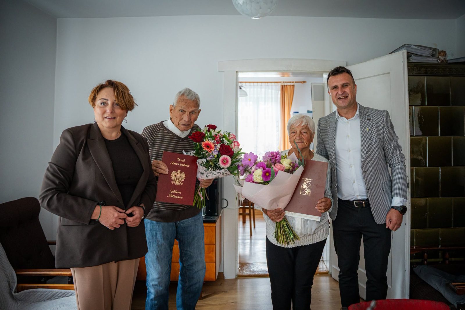 75 lat wspólnego życia. Państwo Maria i Franciszek Kilarscy świętują brylantowe gody