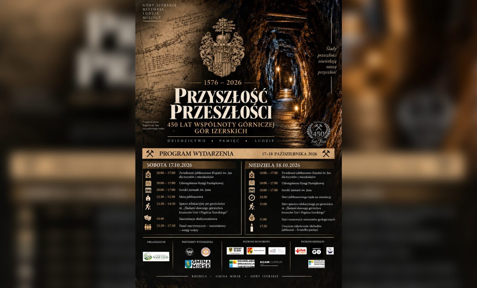 450 lat górniczej historii Gór Izerskich. Wyjątkowy jubileusz w Krobicy