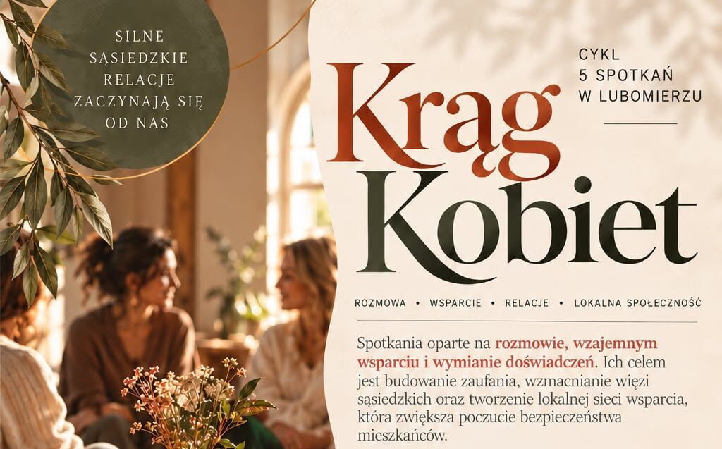 Krąg Kobiet w Lubomierzu. Pięć spotkań, rozmowa i wzajemne wsparcie
