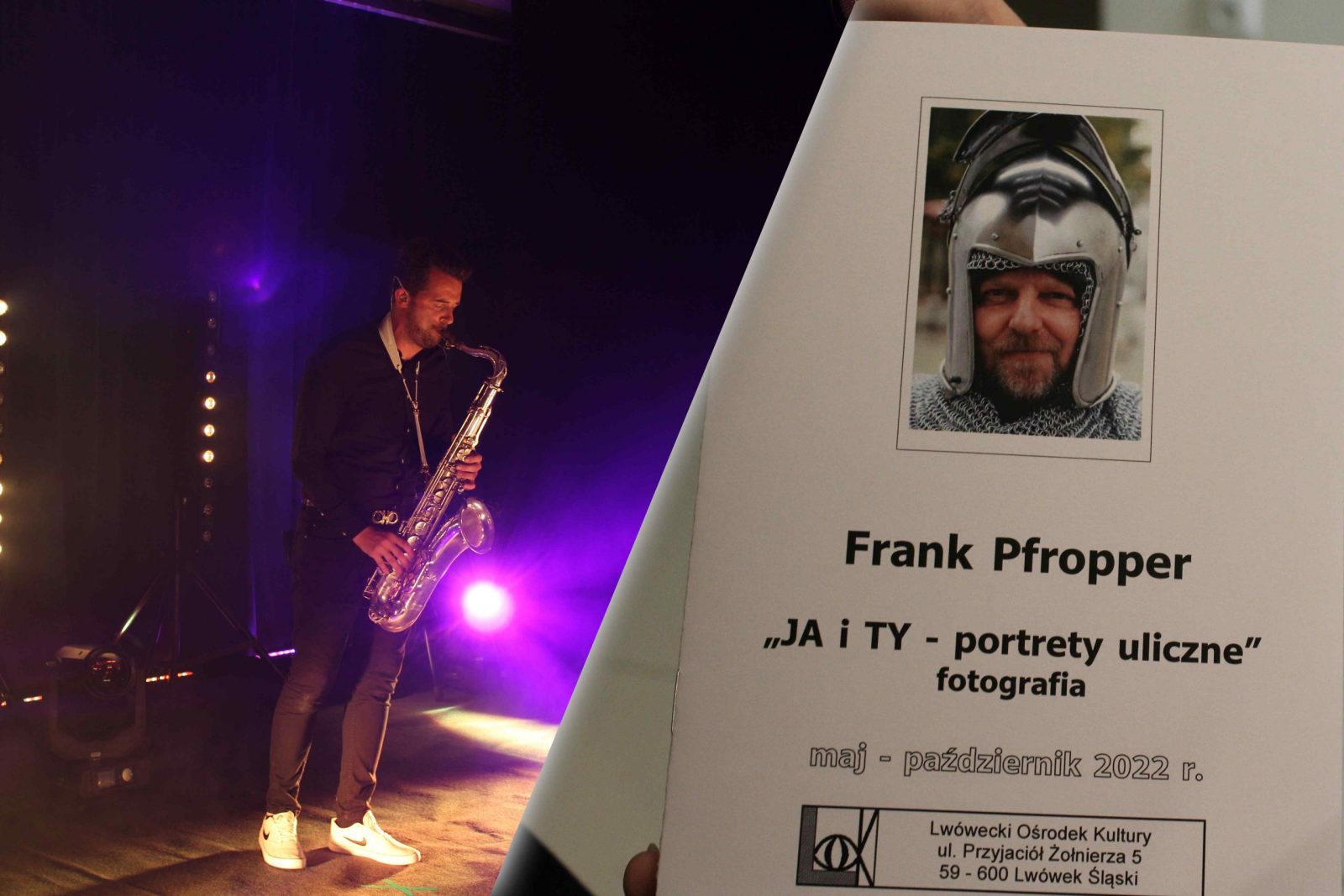 Koncert Andrzeja Kosiby i otwarcie galerii Franka Pfropper'a