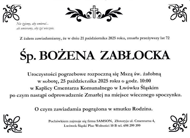 Nekrolog 2025-10-21 09:57:18